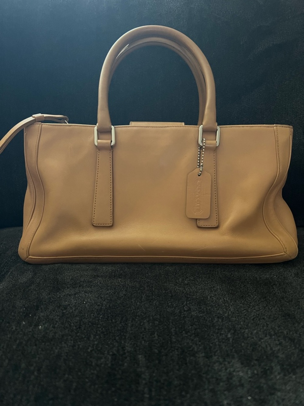 Coach Hampton 9419 Leather Satchel Handbag